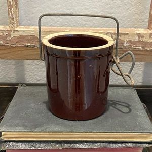 Vintage stoneware crock